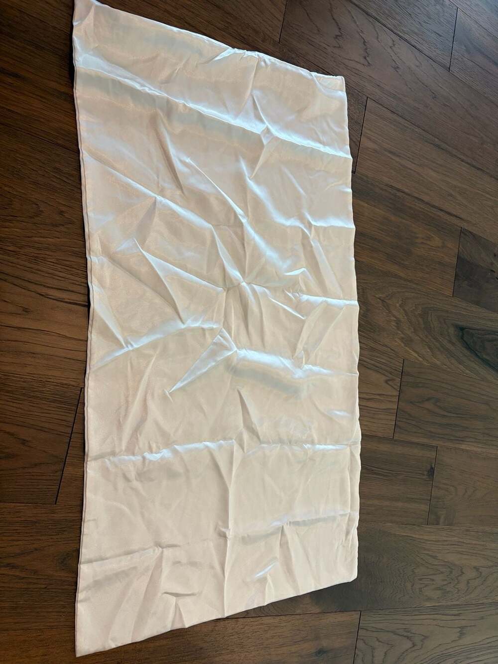 Kitsch Satin Pillowcase Ivory Standard